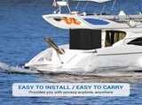 420D Privacy Tent for Boat, Heavy Duty Hanging Changing Room for Top Portable Privacy Station for V1192-AZ-W-3212