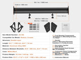 GT Wing Spoiler, 53.1 inch Universal Spoiler with Double Deck, Adjustable Lightweight Aluminum, V952-TYXWYLHJLHJSC6ITCV0