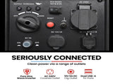 GENPOWER 1.2kW Peak 1.0kW Inverter Generator, Portable Lightweight Camping V219-GENPTRGN12SA