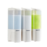 Wall Mount Liquid Soap Dispenser Drip Style Wide Opening 480mlx3 Large Capacity 3 Chamber Manual V1294-YM0901-3112250028711
