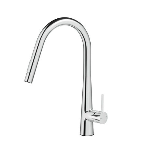 Kitchen Mixer Tap Pull Out Round 2 Mode Sink Basin Faucet Swivel WELS Chrome TAP-A-82H52-SI