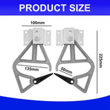Aluminum Extension Locks Compatible with for ,Suitable for 28-11 Rung Lock Kit,Extension V1370-AZ4-11818