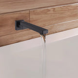 Bath In Wall Swivel Spout in Matte Black V63-848071
