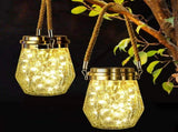 Solar Lantern Outdoor, 2 Pack Hanging Solar Lights Outdoor Waterproof, Upgraded 60 LED Lanterns V1192-AZ-W-11737