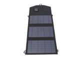 Solar Charger Portable Foldable Polysilicon Solar Power Bank with Hooks for Camping 10.5W 5V V1294-YM0716-3114220065711