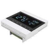 AC220V Touch Screen Thermostat WallHanging Stove Temperature Controller for Water/Floor Heating V1294-YM0901-3114210053211