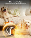 Desktop heater, EU standard, office heater, household, cross-border, PTC heating, small, vertical V1102-DSZ-HEATER-002