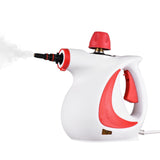 Pink Handheld Steam Cleaner 1050W High Pressure Chemical Free Cleaning Machine with 12 Piece V888-ELOSUNG40762