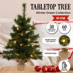 61cm Wintergreen Tabletop Pre-Lit Christmas Tree 112_OPWG2P