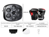Centra Punching Box With 8 OZ Boxing Glove PUCH1013-BK-8OZ