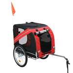 PaWz Pet Trailer Bike Sunroof ST1012-BKRD