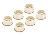 6Pcs Lampshade Candle Lamp Shade Modern Simple Style Home Decoration for Small E14 Bulb V1294-YM0703-3119230010211