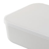 Desktop Storage Box PP Large Capacity Waterproof Modern Desk Organizer Storage Container with Lid V1294-YM0901-3117240146911