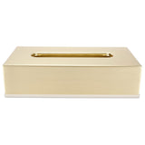 Tissue Box Innovative Rectangular 304 Stainless Steel Napkin Paper Holder Container Gold V1294-YM0721-3117210028811