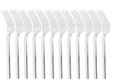 12Pcs 316 Stainless Steel Fork Dinner Fork Set Supplies for Kitchen Dining Room Daily Use V1294-YM0721-3118210038011