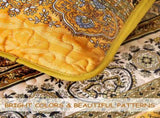 Lively Quilted bedspread and pillowcovers set Add Vibrancy to Your Room - Queen size V745-MAC080229Q13U