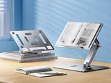 Computer Stand - Adjustable Lift Stand - Suitable for laptop, tablet, textbooks, cookbooks and V1189-HB001ZSSB00121