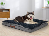 Dog Calming Bed Warm Soft Plush Comfy M Grey Medium PT1058-M-GY