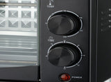 Compact 7L Countertop Electric Oven with Adjustable Temperature and Timer, Metal Housing, Visible V1341-ZY-VS82TKM8-BEIGE