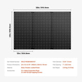 Metal Pegboard Panels609.6 x 304.8 mm3 Panels Wall Organizer for Home V952-GJGBHSJS24127XEN9V0
