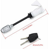 Bonnet Lock Barrel For Focus Mk2 C-Max, Bonnet Release Lock Kit 2004-2012 1343577 Long Type With 2 V1188-MS-227-2427