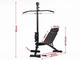 Everfit Adjustable Weight Bench Foldable Multi-Function Weight Bench FIT-M-FID-PULL