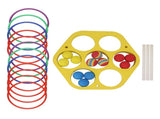 Ring Throw Pool Game Toy EVA Floating Foam with Balls for Kids Adults Water Sports Outdoor Party V1294-YM0703-3111230073111