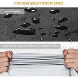 Waterproof 210D Oxford Bike Cover with PU Coating, UV and Dust Protection for Bicycles and Scooters, V1189-LC-HW-00710
