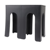 Cup and Lid Holder Plastic Straight 2 Compartments Black Paper Holder Organizer for Disposable V1294-YM0717-3118220187211
