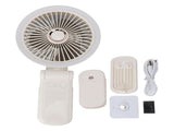 Desk Fan USB Charging Rotatable Foldable 3600mAh Power Bank Wall Mountable Handheld Clip On Fan with V1294-YM0901-3113240181011