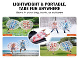 Inflatable Bumper Balls 2-Pack, 4FT/1.2M Body Sumo Zorb Balls for Teen & Adult, 0.8mm Thick PVC V952-QSNKCQPPQZJ46REPAV0