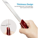 8 Pack Barbecue Utensil, Barbecue Skewers, Extra Long Stainless Steel Skewers with Solid Wood V1237-ZY-528-212