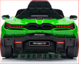 Lamborghini Revuelto Licensed Ride on 12V Remote Control Power Battery Car With Scissor door Green V580-CAR-OZ-LAMBO-GR