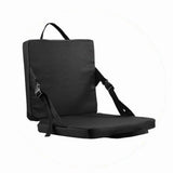 Portable Foldable Chair with Backrest Comfortable Stadium Seat Cushion for Outdoor Camping Beach V1369-AZ3-W-19074
