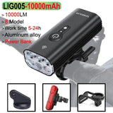 10000 Lumen Smart Bicycle Light Black V728-OBA1005008819022095