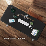FORTIA Sit To Stand Up Standing Desk, 150x68cm, 72-118cm Electric Height Adjustable, 50kg Rated, V219-ADKSSTFO5KSA