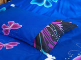 1000TC Stripe Siena Willow Quilt / Doona / Duvet Cover set V745-AQ023376S3