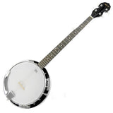 Karrera 5-String Resonator Banjo - Black 5S-BANJO-BLK