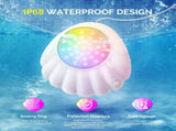 10W RGB Underwater Submersible LED Lights with IP68 Waterproof,16 Million Colors, Music Sync, 12V V1192-AZ-W-17157