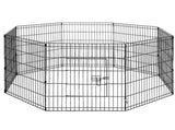 24" 8 Panel Pet Dog Playpen Puppy Exercise Cage Enclosure Fence Play Pen V610-FLATIRON-24