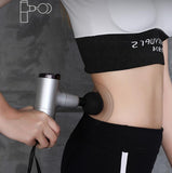Electric Shock Muscle Massage Gun - Silver Pocket PRL-6016719450DBT