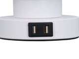 Table Lamp Touch Control 3 Brightness Levels 3000K Warm Light E26 Bulb Holder with Dual USB Ports V1294-YM0901-3119240097511