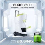 Tennis Ball Machine Automatic Portable Ball Launcher Training Practice V952-WQFQJYX08JJKK5U4SV3