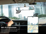 10 4K Mirror Dash Cam, 2K Rear Camera, WiFi GPS ADAS BSD, Stream Media, 64GB Included V462-TA-123-01