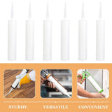 Reusable Caulking Tubes Pe White for Storage Large Capacity 12Pcs V1369-AZ3-W-20607