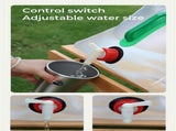 2 Pack Foldable Water Kettle with Tap Portable Food Grade BPA Free for Camping Hiking Emergency Use V1258-DP02-BOL-62