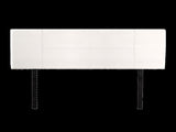 PU Leather Queen Bed Headboard Bedhead - White V63-768145