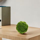 3Pcs Simulated Moss Decorative Balls Green Faux Plant Spheres for Landscape Display V1370-AZ4-14459