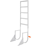 Dock Ladder, Flip-Up 5 Steps, 350 lbs Load Capacity, Aluminum Alloy Pontoon Boat Ladder with 2'' V952-MTZTSFSJFHXJD7UOHV0