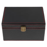 Large Black Carbon Fiber Faraday Box for Car Keys Phone and Small Item Storage V1366-AZ2-W-18741